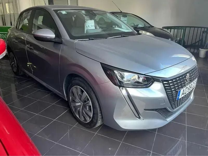 Cinzento Usado 2020 Peugeot 208 Active Citadino | € 15.950 (Preço justo) - Imagem 1/4