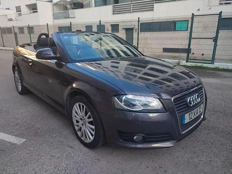 Cinza Usado 2009 Audi A3 Cabriolet Attraction Cabrios | € 10.900 - Imagem 1/4