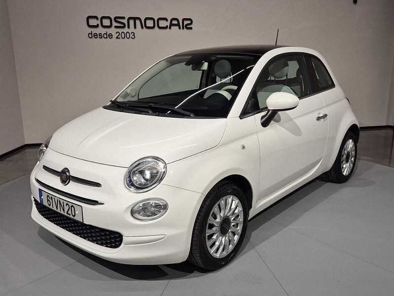 Branco Usado 2018 Fiat 500 Lounge Sedan | € 10.900 (Preço justo) - Imagem 1/4
