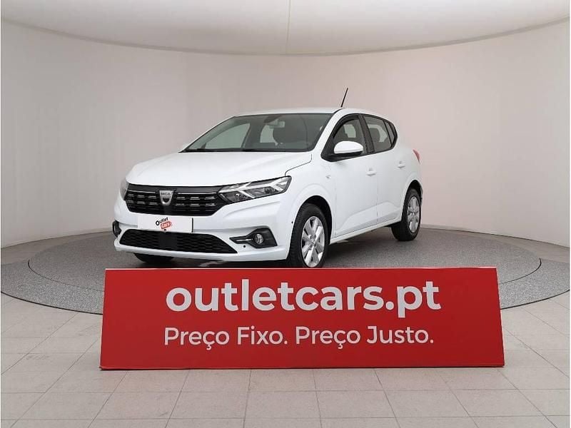 Branco Usado 2022 Dacia Sandero Comfort Citadino | € 14.750 (Bom preço) - Imagem 1/4