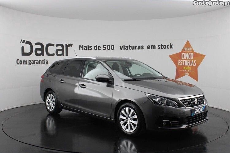Cinza Usado 2020 Peugeot 308 Active Carrinha | € 11.599 (Bom preço) - Imagem 1/1