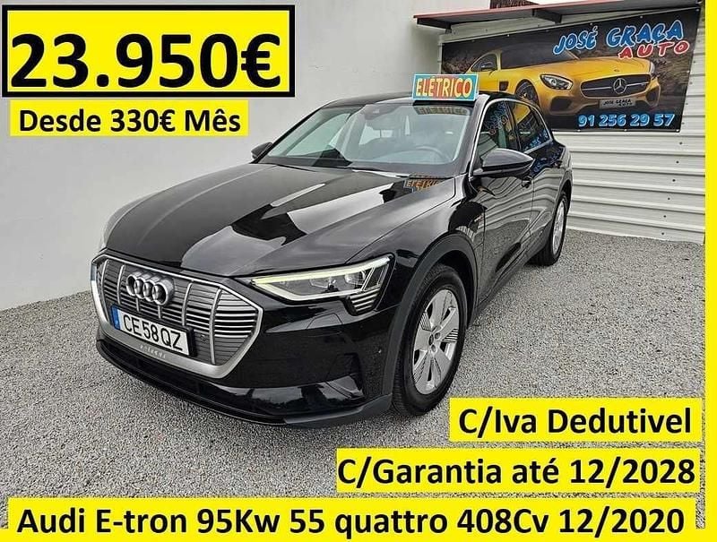 Usado Audi e-tron 300 kW (408 HP) 2020 Preto SUV