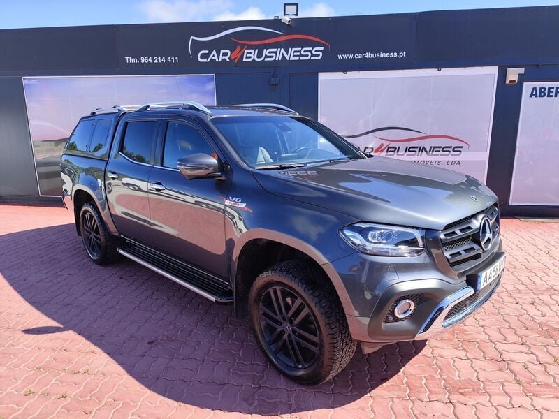 Cinza Usado 2020 Mercedes X350 Progressive Pickup | € 49.990 - Imagem 1/4