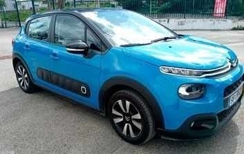 Azul Usado 2018 Citroën C3 Citadino | € 9.500 (Super Preço) - Imagem 1/4