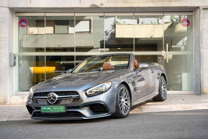 Cinzento Usado 2016 Mercedes SL63 AMG AMG Cabrios | € 156.900 - Imagem 1/4