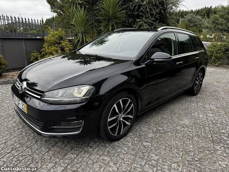 Preto Usado 2015 VW Golf VII Carrinha | € 10.980 (Preço justo) - Imagem 1/1