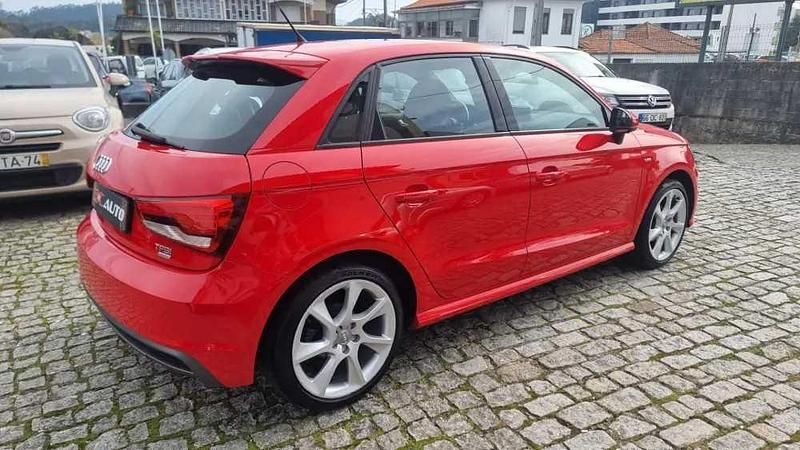 Usado Audi A1 S-Line 95 HP (69 kW) 2017 Azul Citadino