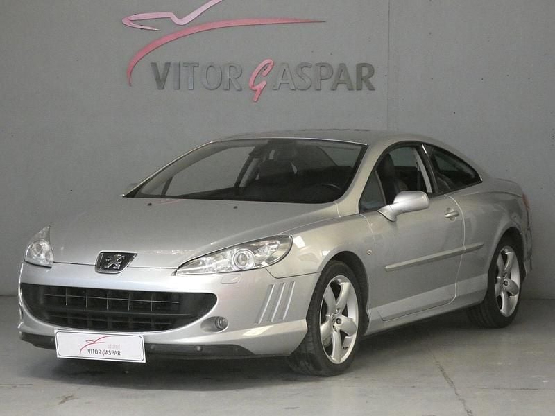 Cinza Usado 2007 Peugeot 407 Coupe Coupé | € 11.990 - Imagem 1/4
