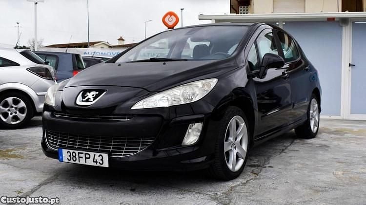 Usado Peugeot 308 109 HP (80 kW) 2008 Preto Citadino