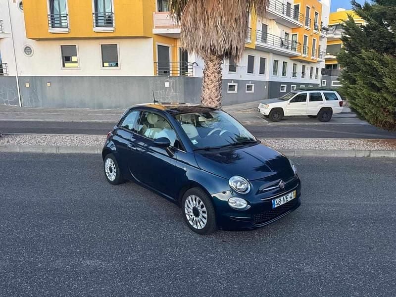 Azul Usado 2018 Fiat 500 Cabrios | € 12.500 (Preço justo) - Imagem 1/4