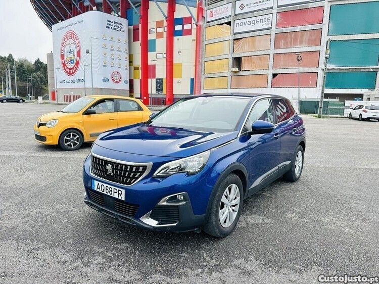 Azul Usado 2017 Peugeot 3008 SUV | € 15.999 (Super Preço) - Imagem 1/1