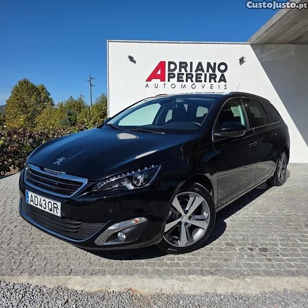 Preto Usado 2014 Peugeot 308 Allure Carrinha | € 11.990 (Preço justo) - Imagem 1/1