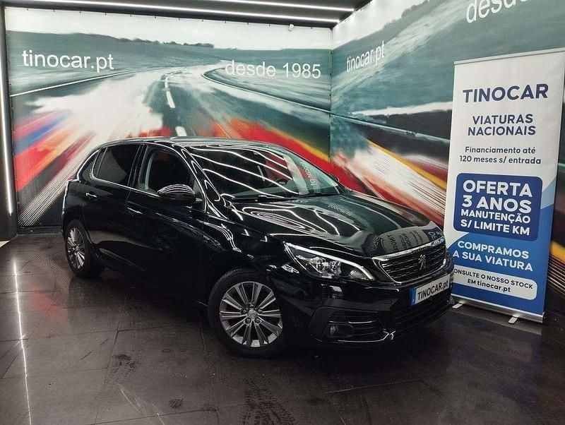 Usado Peugeot 308 130 HP (95 kW) 2021 Preto