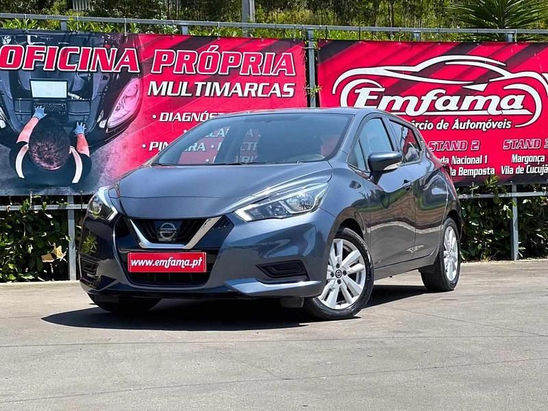 Azul Usado 2020 Nissan Micra Acenta Citadino | € 11.950 (Bom preço) - Imagem 1/4