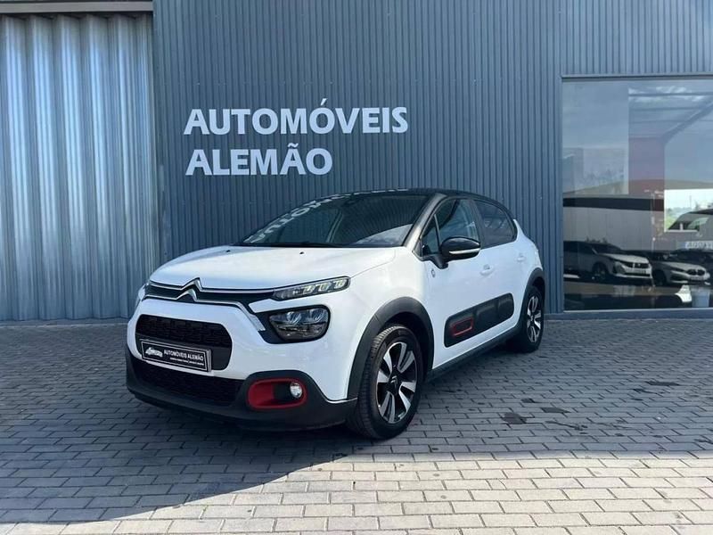 Branco Usado 2022 Citroën C3 PureTech Citadino | € 15.000 (Preço justo) - Imagem 1/4