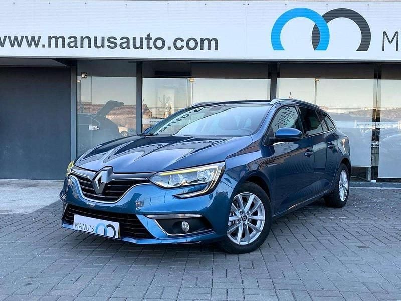 Azul Usado 2017 Renault Mégane IV Zen Carrinha | € 12.750 (Preço justo) - Imagem 1/4