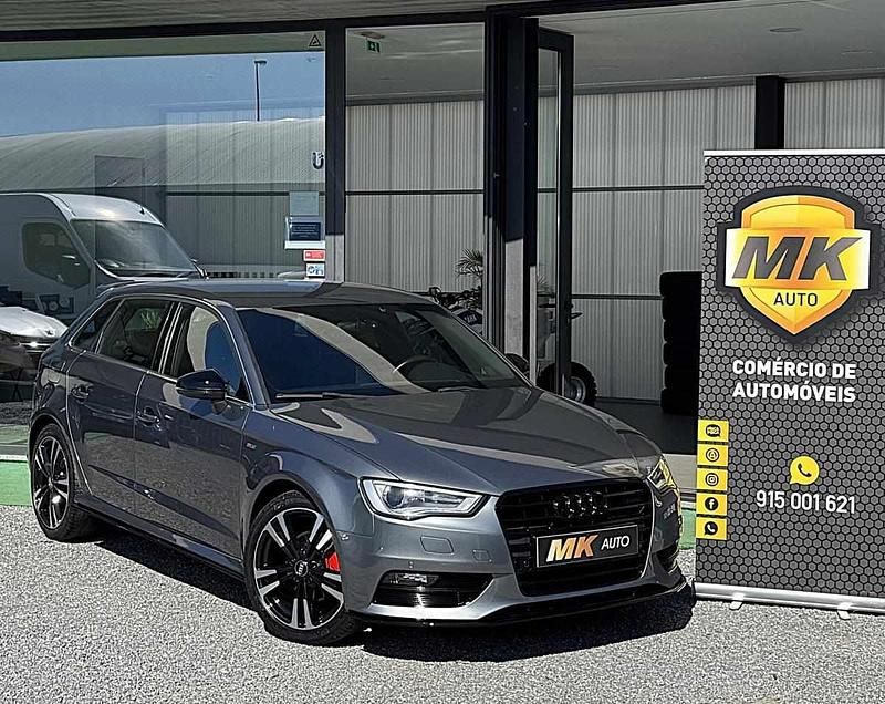 Cinza Usado 2015 Audi A3 S-Line Carrinha | € 18.750 (Preço elevado) - Imagem 1/4