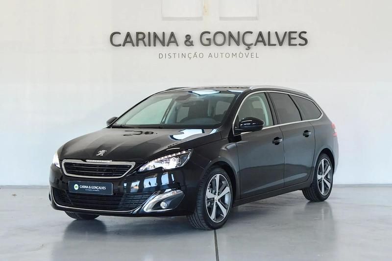 Preto Usado 2016 Peugeot 308 Allure Carrinha | € 10.750 (Preço justo) - Imagem 1/4