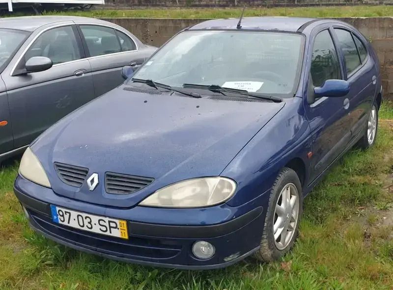 Azul Usado 2001 Renault Mégane Van | € 1.999 - Imagem 1/4