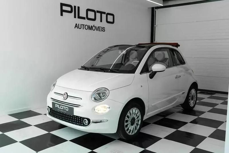 Bege Usado 2017 Fiat 500C Lounge Cabrios | € 14.500 (Preço elevado) - Imagem 1/4