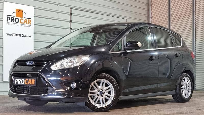 Preto Usado 2015 Ford C-MAX Titanium Monovolume | € 9.750 (Preço justo) - Imagem 1/4