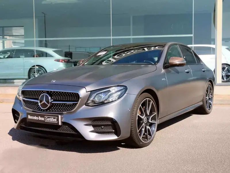 Cinza selenite mate Usado 2019 Mercedes E53 AMG AMG Sedan | € 62.900 - Imagem 1/4