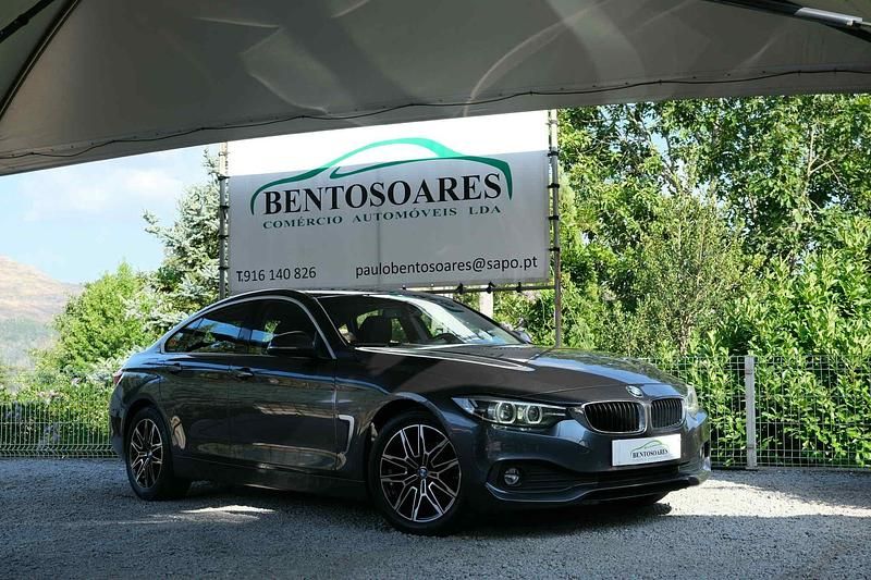Cinza Usado 2018 BMW 418 Gran Coupé Sport Line Coupé | € 24.750 (Preço elevado) - Imagem 1/4