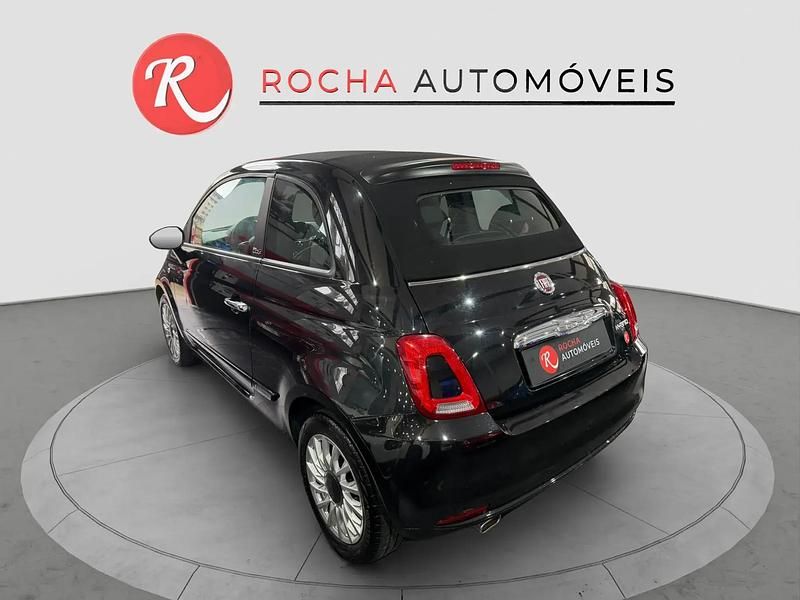 Usado Fiat 500C Pop Star 69 HP (50 kW) 2021 Preto Cabrios