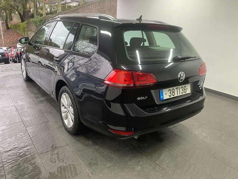 Usado VW Golf VII 105 HP (77 kW) 2014 Preto Carrinha