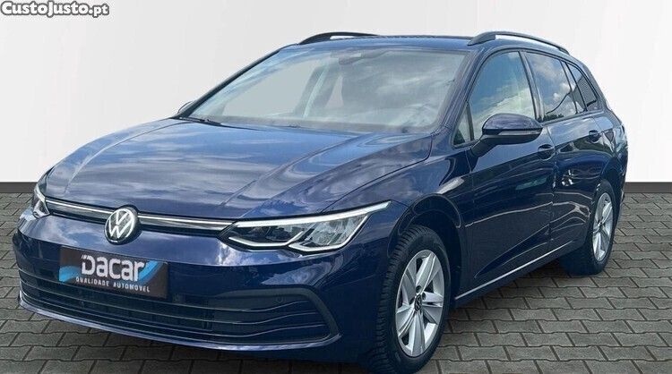 Azul Usado 2021 VW Golf VIII Life Carrinha | € 19.499 (Preço justo) - Imagem 1/1