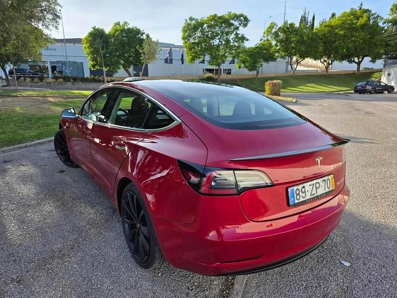 Usado Tesla Model 3 Performance 377 kW (513 HP) 2019 Vermelho Sedan