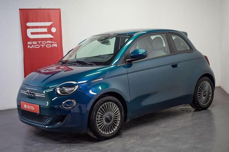 Azul Usado 2022 Fiat 500e Icon Citadino | € 16.750 (Bom preço) - Imagem 1/4