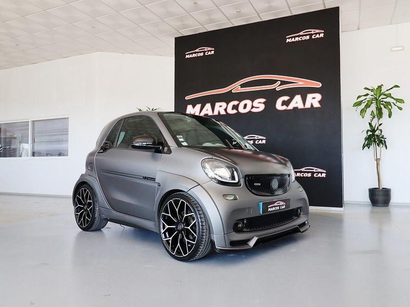 Cinza Usado 2018 Smart ForTwo Coupé Brabus Xclusive Coupé | € 29.400 - Imagem 1/4