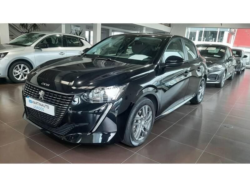 Preto Usado 2022 Peugeot 208 Active Citadino | € 14.950 (Bom preço) - Imagem 1/4