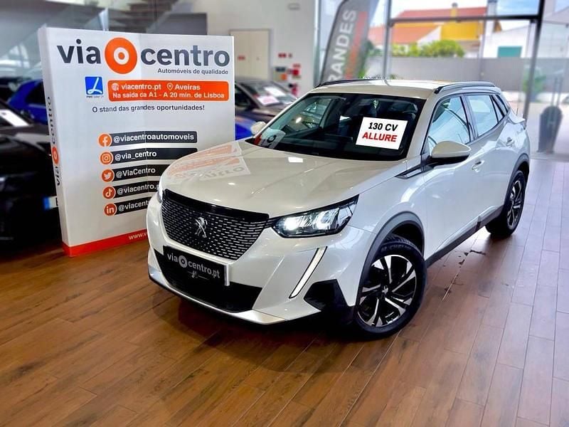 Branco Usado 2020 Peugeot 2008 Allure SUV | € 17.650 (Preço elevado) - Imagem 1/4