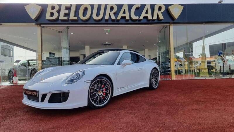 Branco Usado 2017 Porsche 911 Carrera 4S Coupé | € 125.000 - Imagem 1/4