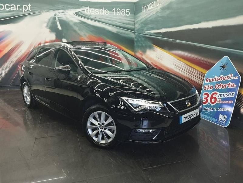 Preto Usado 2020 Seat Leon ST Carrinha | € 16.299 (Preço justo) - Imagem 1/4