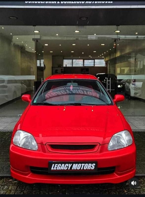 Vermelho Usado 1998 Honda Civic Citadino | € 10.000 - Imagem 1/4