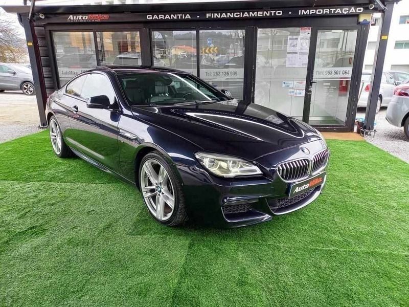Usado BMW 640 313 HP (230 kW) 2015 Azul escuro Coupé