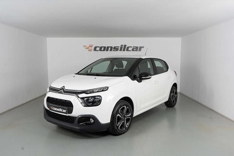 Branco Usado 2021 Citroën C3 Feel Citadino | € 11.980 (Bom preço) - Imagem 1/4