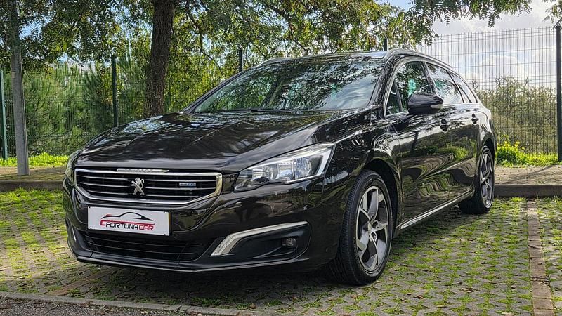 Preto Usado 2015 Peugeot 508 Allure Carrinha | € 13.490 (Preço justo) - Imagem 1/4