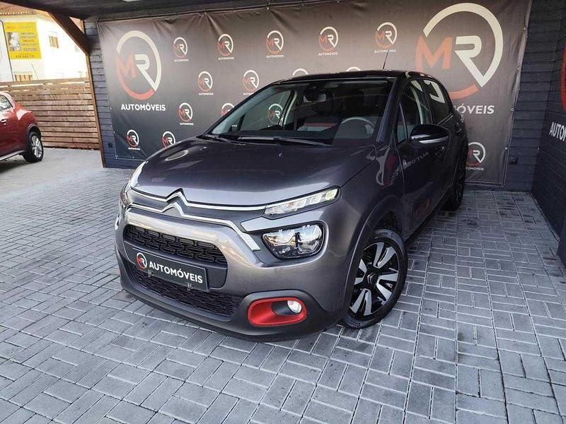 Cinzento Usado 2022 Citroën C3 PureTech Citadino | € 14.900 (Preço justo) - Imagem 1/2