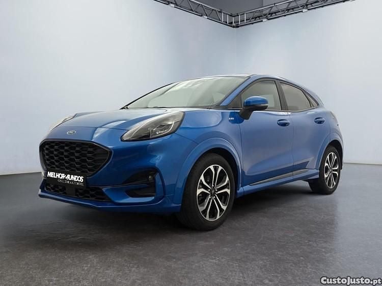 Azul Usado 2021 Ford Puma ST-Line SUV | € 19.990 (Super Preço) - Imagem 1/1