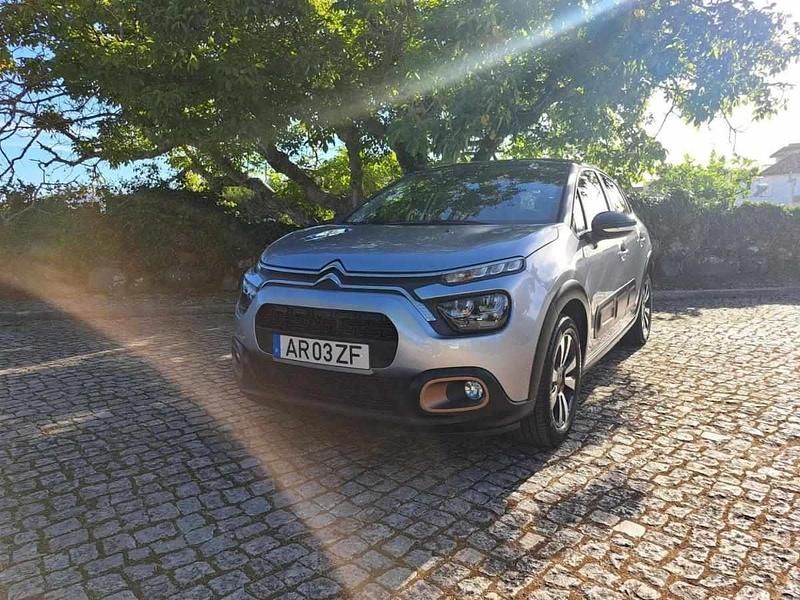 Cinzento Usado 2022 Citroën C3 PureTech Citadino | € 12.900 (Preço justo) - Imagem 1/4