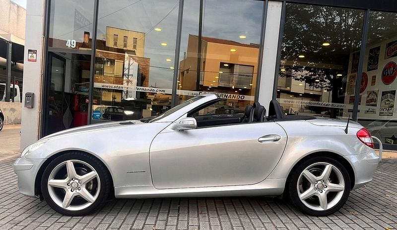 Usado Mercedes SLK200 Edition 163 HP (119 kW) 2004 Cinza Cabrios