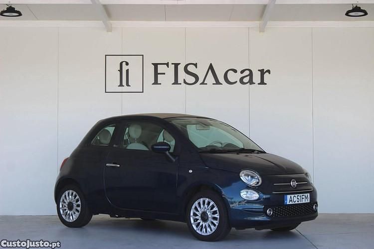 Usado Fiat 500C Lounge 69 HP (50 kW) 2020 Azul Cabrios
