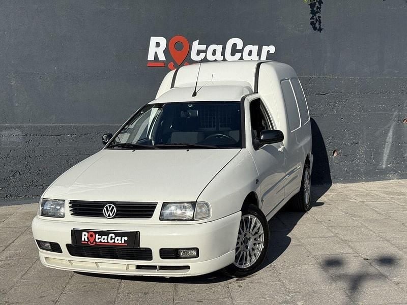 Branco Usado 2002 VW Caddy Monovolume | € 4.750 - Imagem 1/4