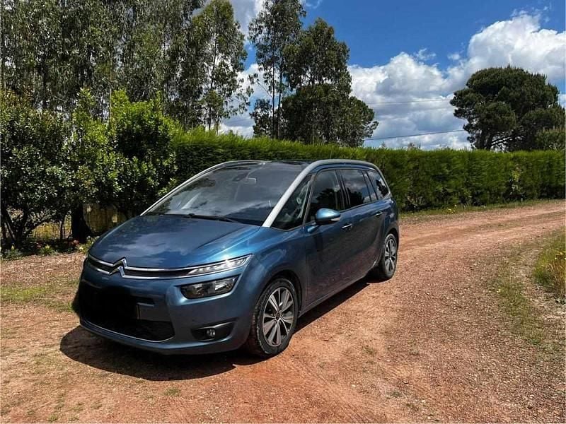 Azul Usado 2016 Citroën C4 Picasso Monovolume | € 9.350 (Preço justo) - Imagem 1/4