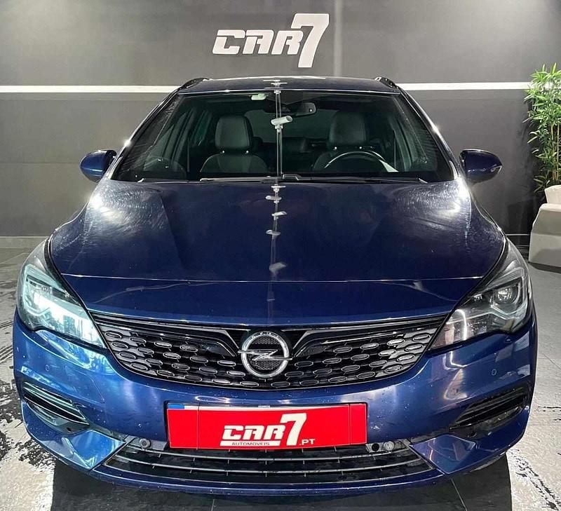 Usado Opel Astra Elegance 130 HP (95 kW) 2020 Azul Carrinha