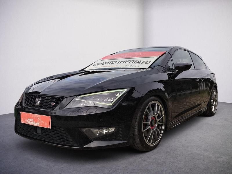 Preto Usado 2015 Seat Leon FR Citadino | € 14.950 (Preço justo) - Imagem 1/4